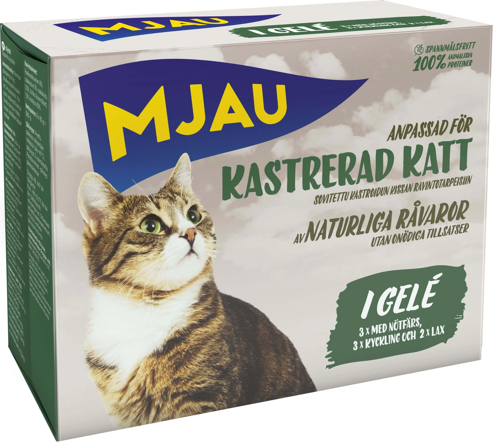 Mjau våtfòr kattemat - Bilde 3