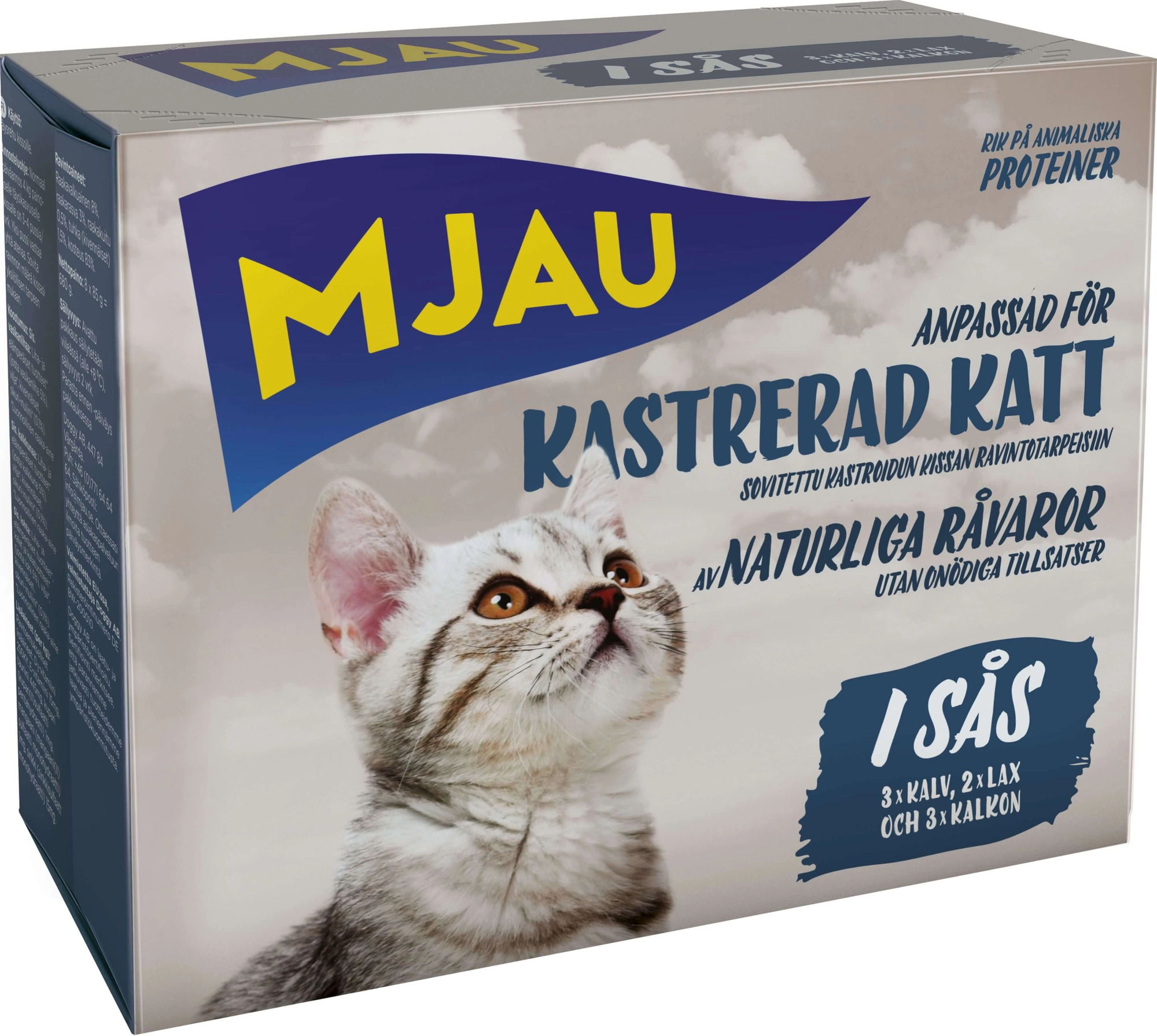 Mjau våtfòr kattemat - Bilde 2