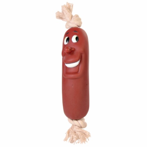 Hundeleke, Pølse Med Tau