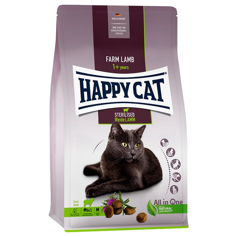 Happy Cat Sterilisert Adult Lam 1,3Kg
