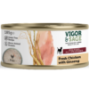 Vigor & Sage Ginseng & Fresh Chicken Dog Food-12 x 185 gram