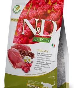 FARMINA N&D CAT QUINOA URINARY, DUCK & CRANBERRY ADULT 1,5 KG