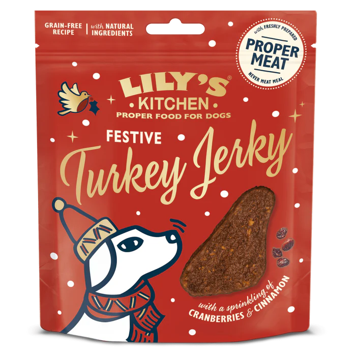 lily's kitchen Xmas turkey jerky