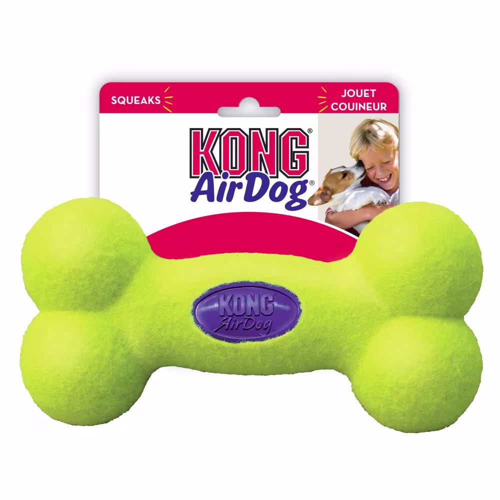 Hundeleke KONG Air Squeaker Bein M