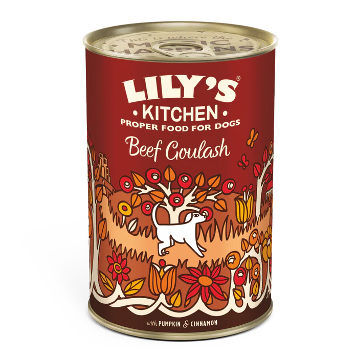 Lily`s Kitchen, Oksegulasj med gresskar og kanel