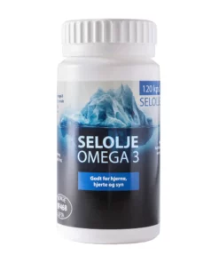 SELOLJE OMEGA 3, for oss 2beinte, 120 kapsler