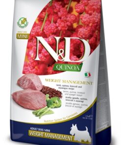 ARMINA DOG QUINOA WEIGHT MANAGEMENT LAMB & BROCCOLI ADULT MINI 2,5 KG