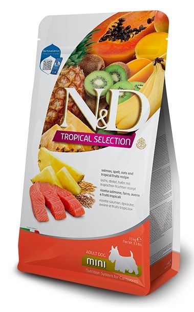 FARMINA DOG TROPICAL SELECTION SALMON ADULT MINI 1,5 KG