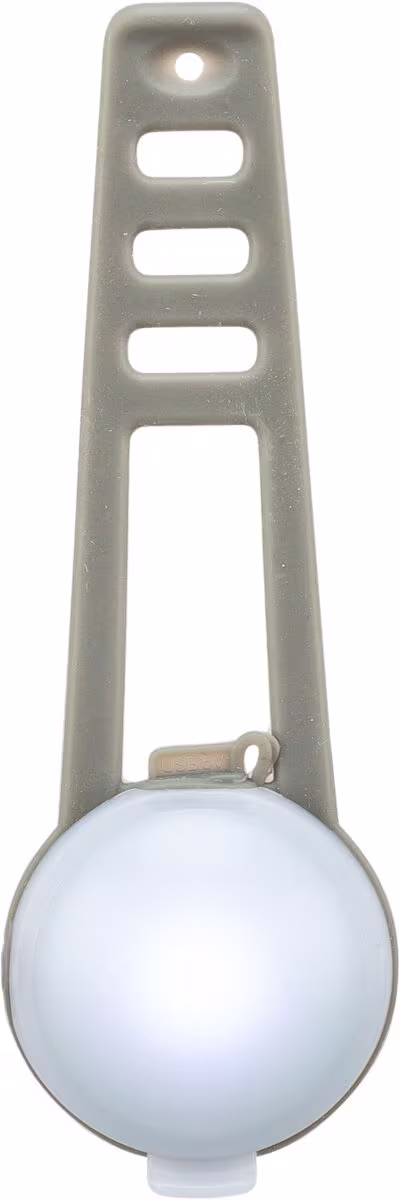 Hundelykt oppladbar-USB Flasher Plastikk/Silikon