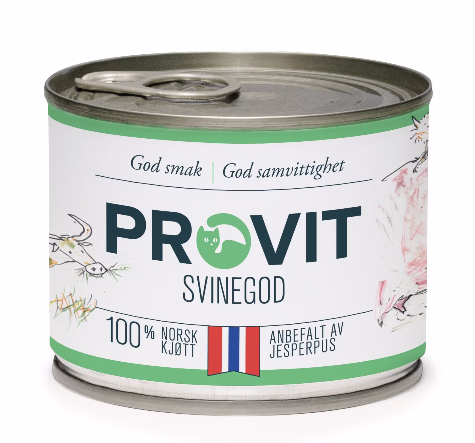 PROVIT Boksemat Katt 185g 12stk (Pk Pris)