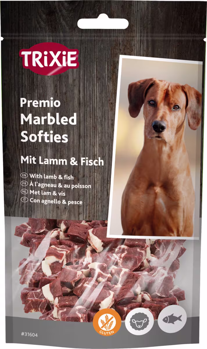 Premio Marbled Softies M/Lam og Fisk 100g