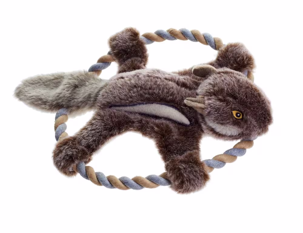Hundeleke, Wildlife Train Squirrel 30 cm Polyester