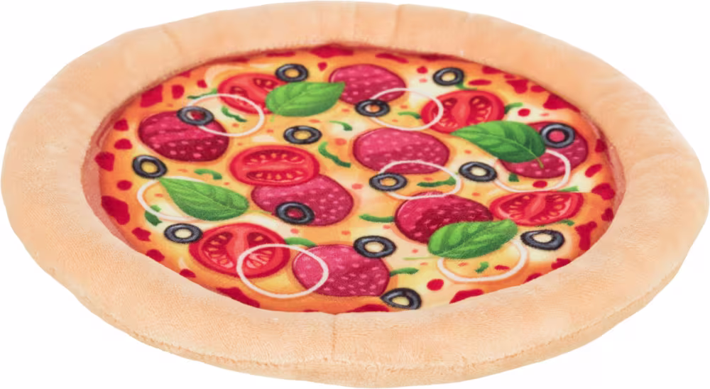 Hundeleke 35952 Pizza i Plysj ø26cm