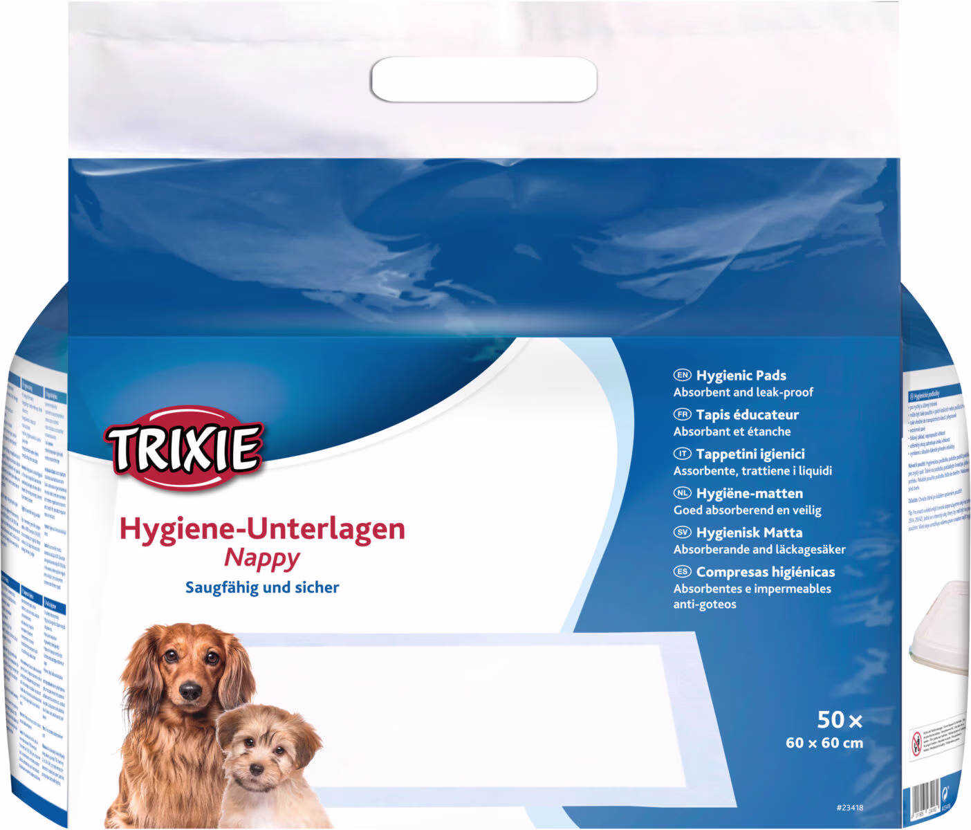Nappy Stueren 50stk 60x60cm