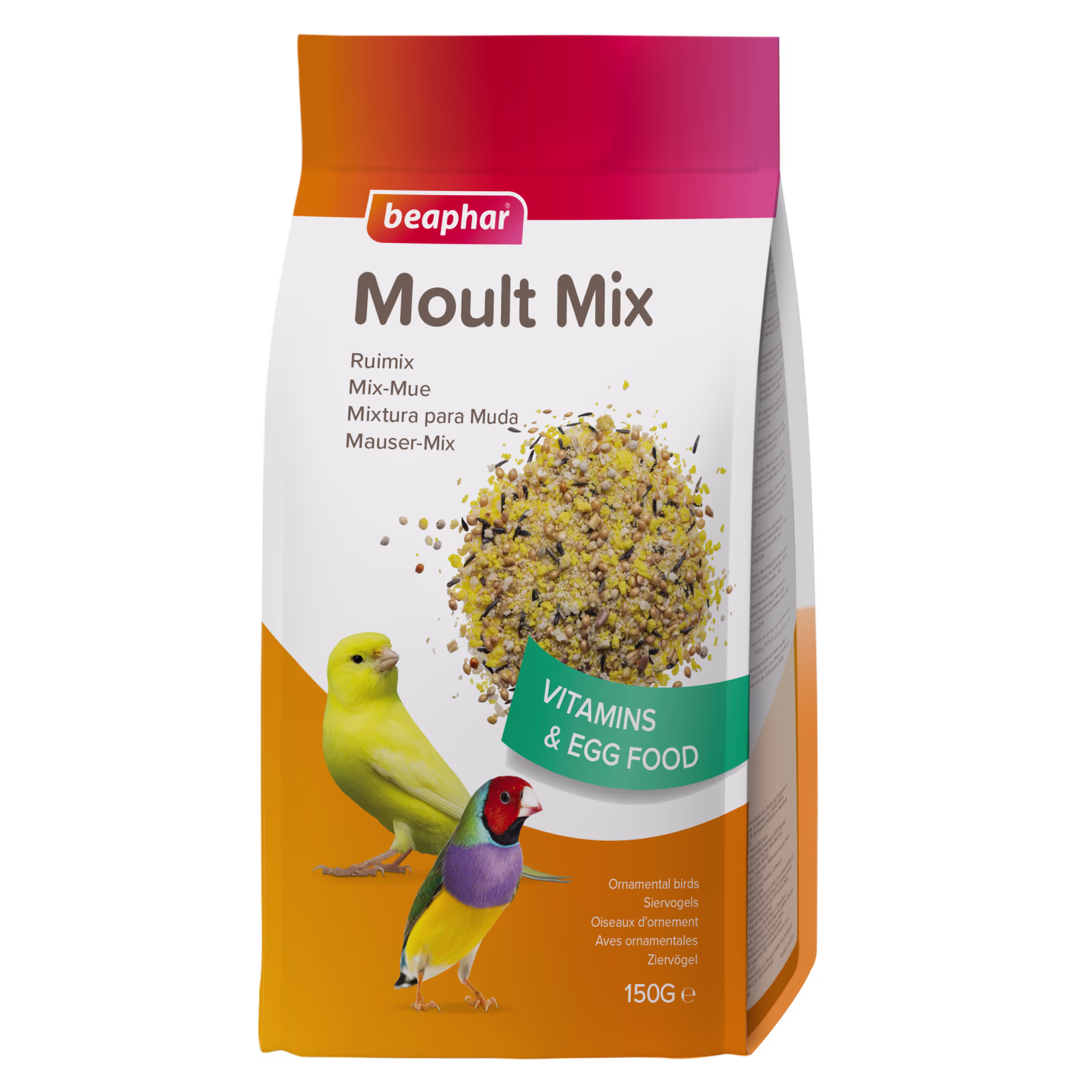 Beaphar Moult Mix 150g fugl